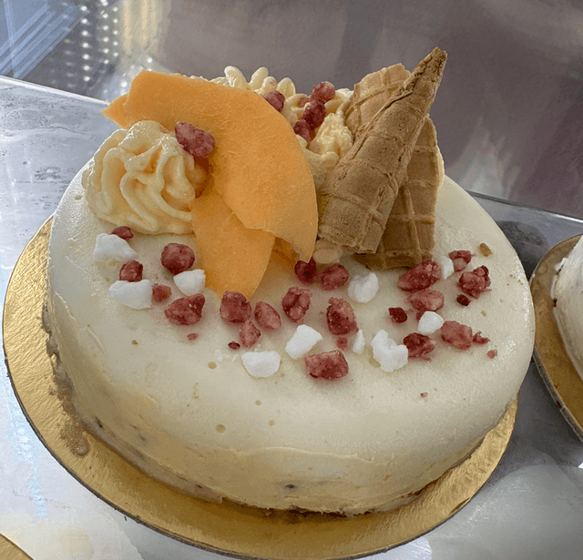 Gâteau melon -fior di latte
