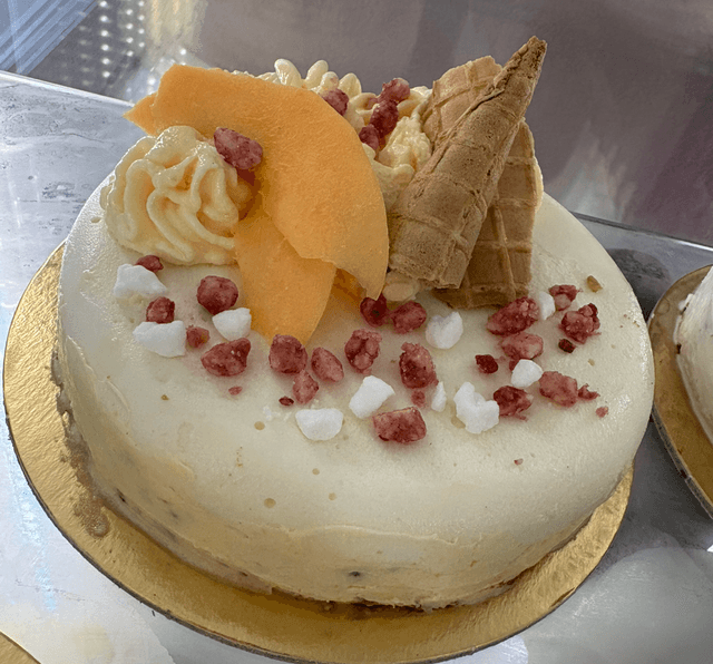 Gâteau melon -fior di latte
